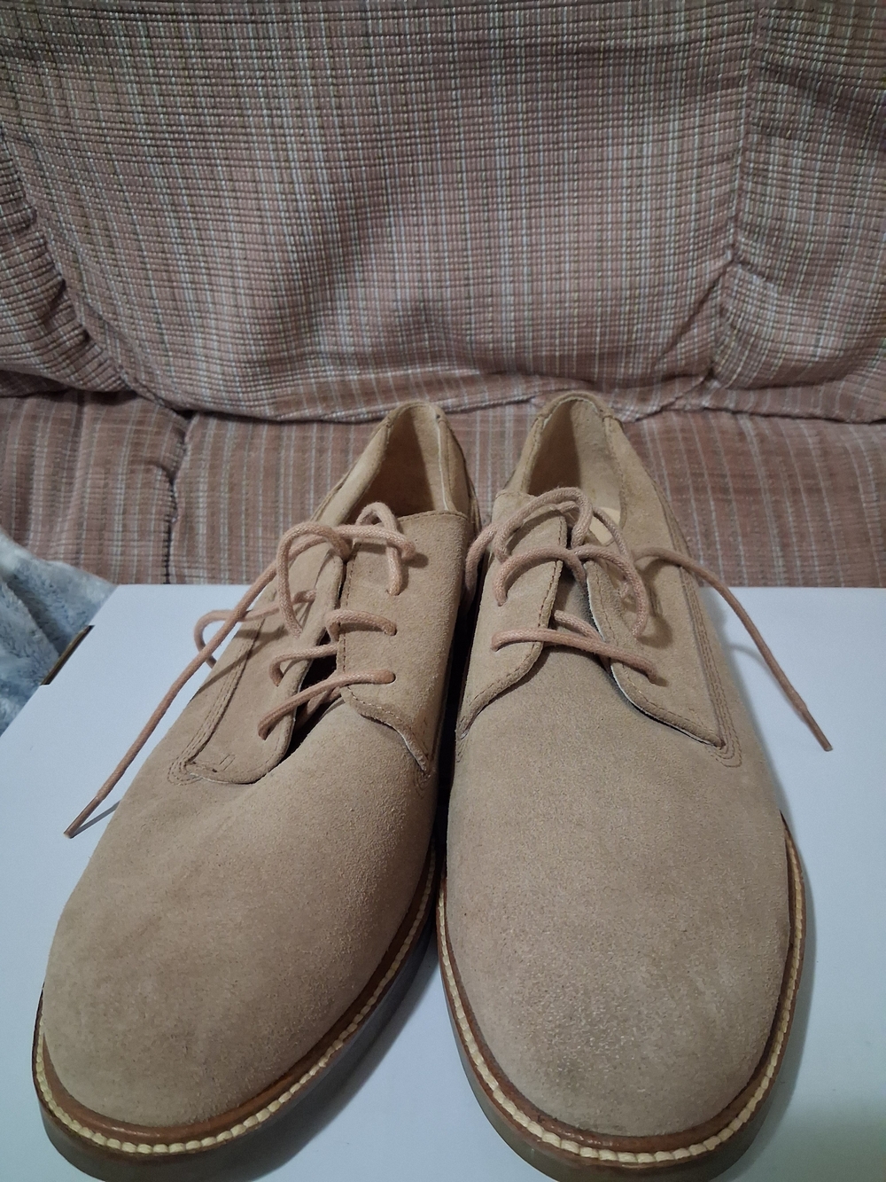 Timberland Suede Derby Shoes - Light Brown